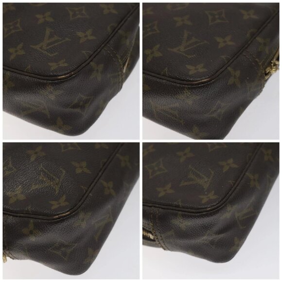 LOUIS VUITTON Monogram Trousse Toilette 23 Clutch Bag M47524 LV Auth BA3724 - Picture 14 of 16